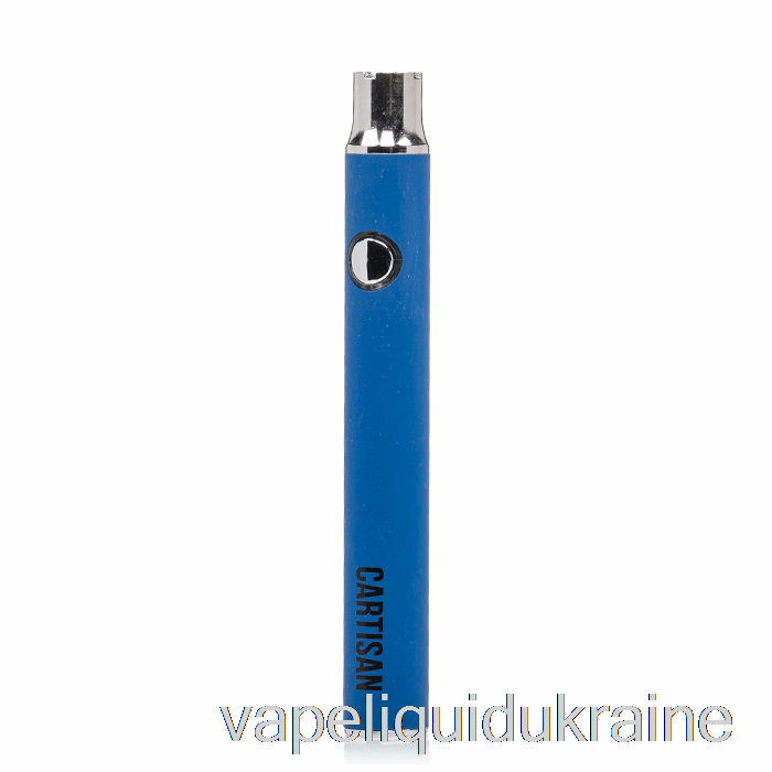 Vape Ukraine Cartisan Button VV 350 510 Battery Blue